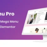 HT Mega Pro 1.8.6 - WordPress Mega Menu Builder for Elementor